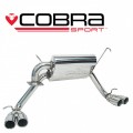 TY06 Cobra Sport Toyota MR2 Roadster (1999-2007) Cat Back System (Quad Exit)